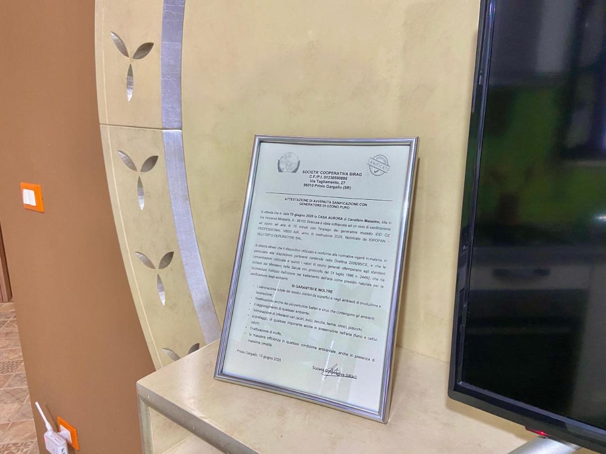 דירות סירקוזה Casa Aurora מראה חיצוני תמונה